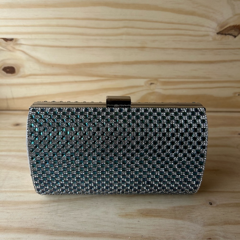 INC Randdi Evening clutch - Blue Sale!!